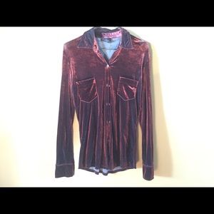 Vintage Express Velour Blouse